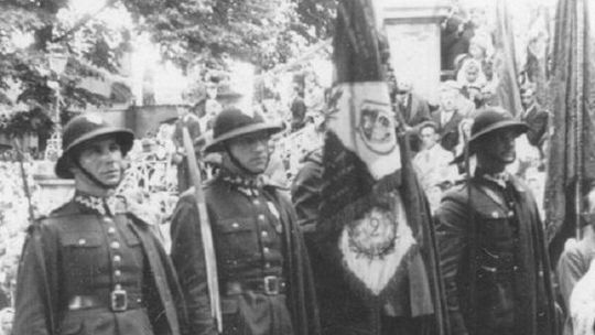 Ocalone sztandary podkarpackich pułków