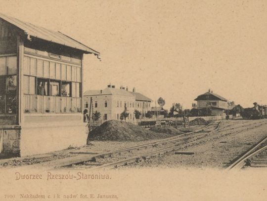 12 października 1890. Otwarcie linii kolejowej Rzeszów-Jasło.