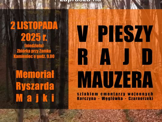 2.11.2025 - rajd szlakiem cmentarzy wojennych: Korczyna, Węglówka, Czarnorzeki