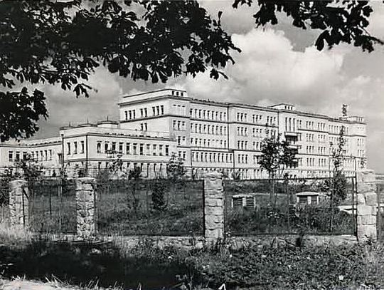 Szpital MSW w Rzeszowie na początku lat 60. XX wieku.