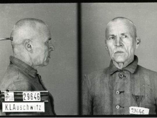 Franciszek Sieradzki, fotografia, Auschwitz