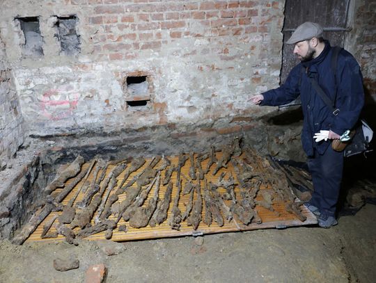 Militarne znalezisko w Muzeum Rzemiosła w Krośnie