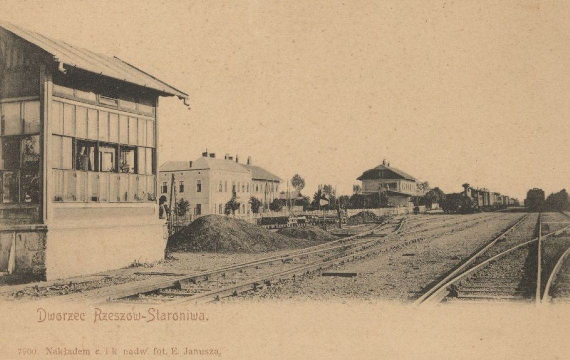 12 października 1890. Otwarcie linii kolejowej Rzeszów-Jasło.