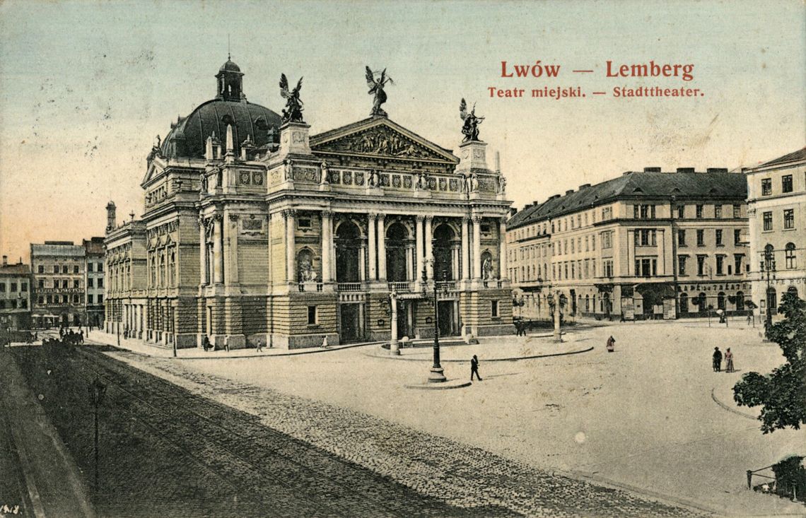 4 października 1900 otwarto Teatr Miejski we Lwowie. W jego historii nie brak podkarpackich śladów Teatr Miejski we Lwowie, Opera Lwowska