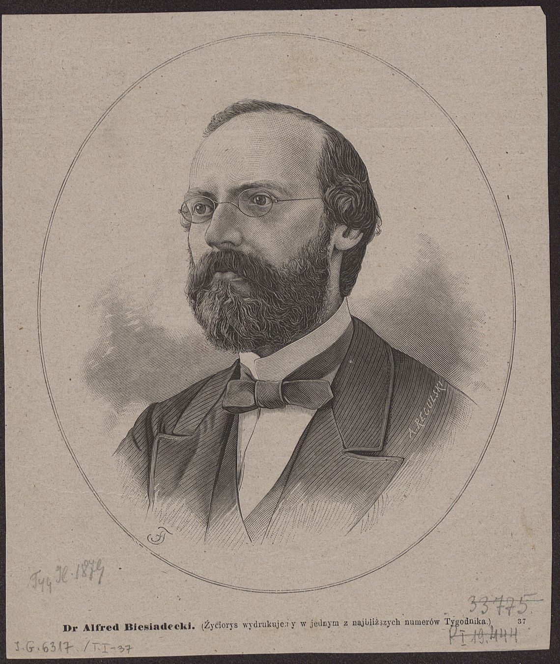 Alfred Biesiadecki (1839–1889) – lekarz, uczony i społecznik