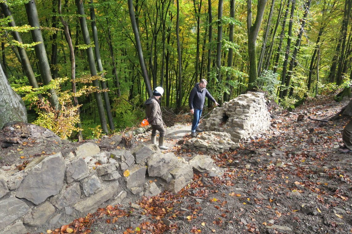 Choceń, Sobień i sektor leśny w sanockim skansenie