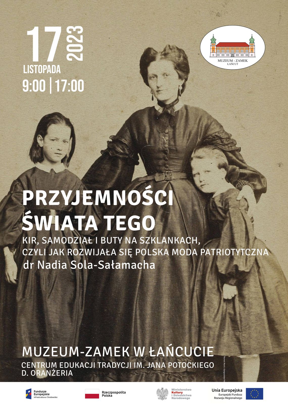 Polska moda patriotyczna - wykłady w Muzeum-Zamku w Łańcucie