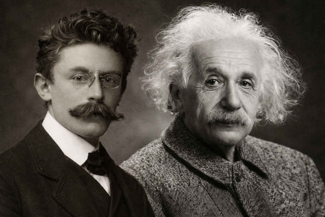 Jakub Laub i Albert Einstein