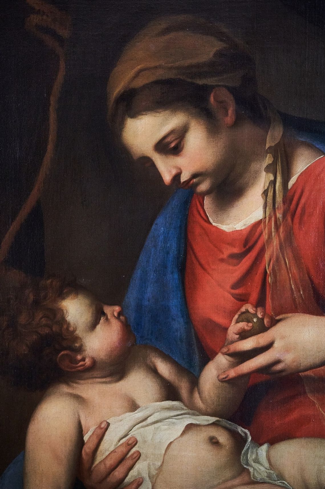 Obraz „Madonna z Dzieciątkiem” eksponowany w Salonie Różowym Pałacu Lubomirskich w Przeworsku. Własność Skarbu Państwa, obecnie w depozycie długoterminowym w Muzeum w Przeworsku. Dzieło jest polską stratą wojenną z Pałacu w Przeworsku odnalezioną w Japonii i sprowadzoną do Polski