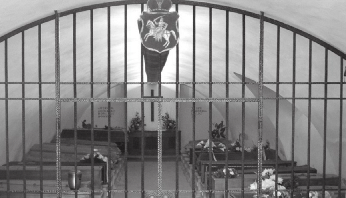 Krypta Czartoryskich w Sieniawie - widok współczesny