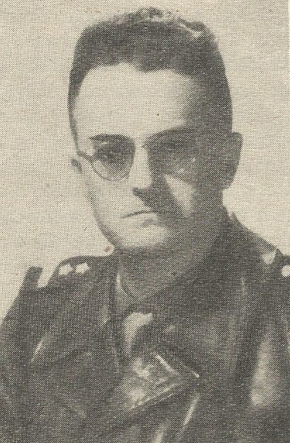 Ppłk Jan Gerhard - dowódca 34 pułku piechoty