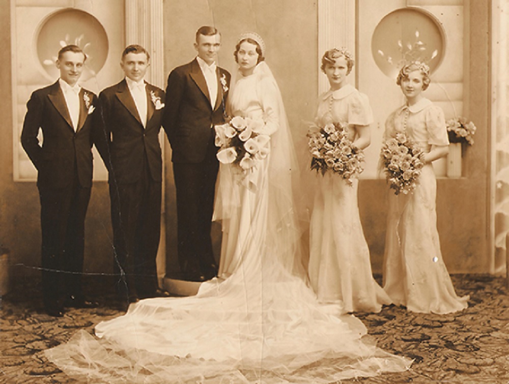 Ślub Bolesława Zielińskiego w Stanach Zjednoczonych w_1917 roku.